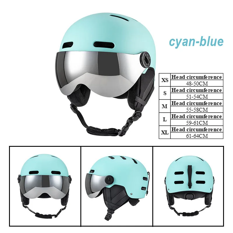 Оптовая продажа индивидуальный логотип профессиональный лыжный спорт сноуборд теплый и дышащий шлем для взрослых