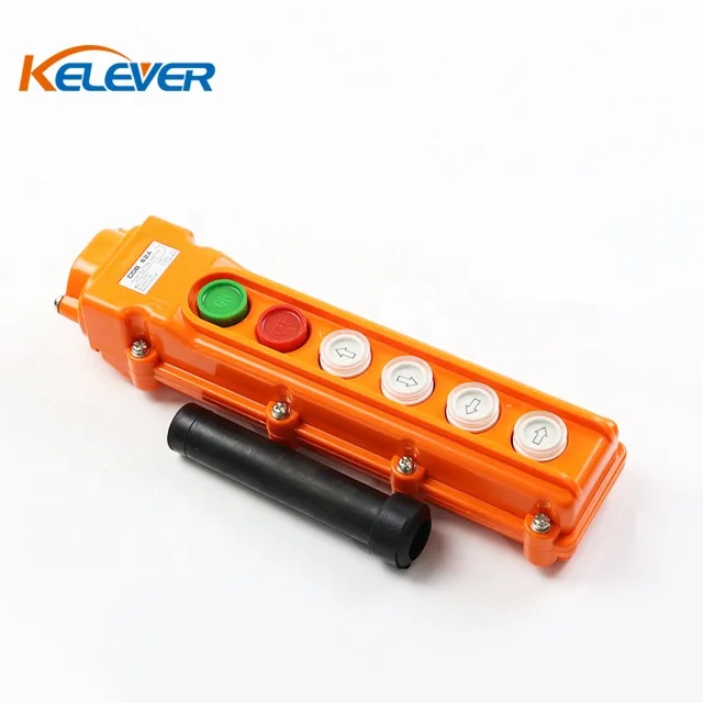 up down waterproof crane control button for hoist crane control station