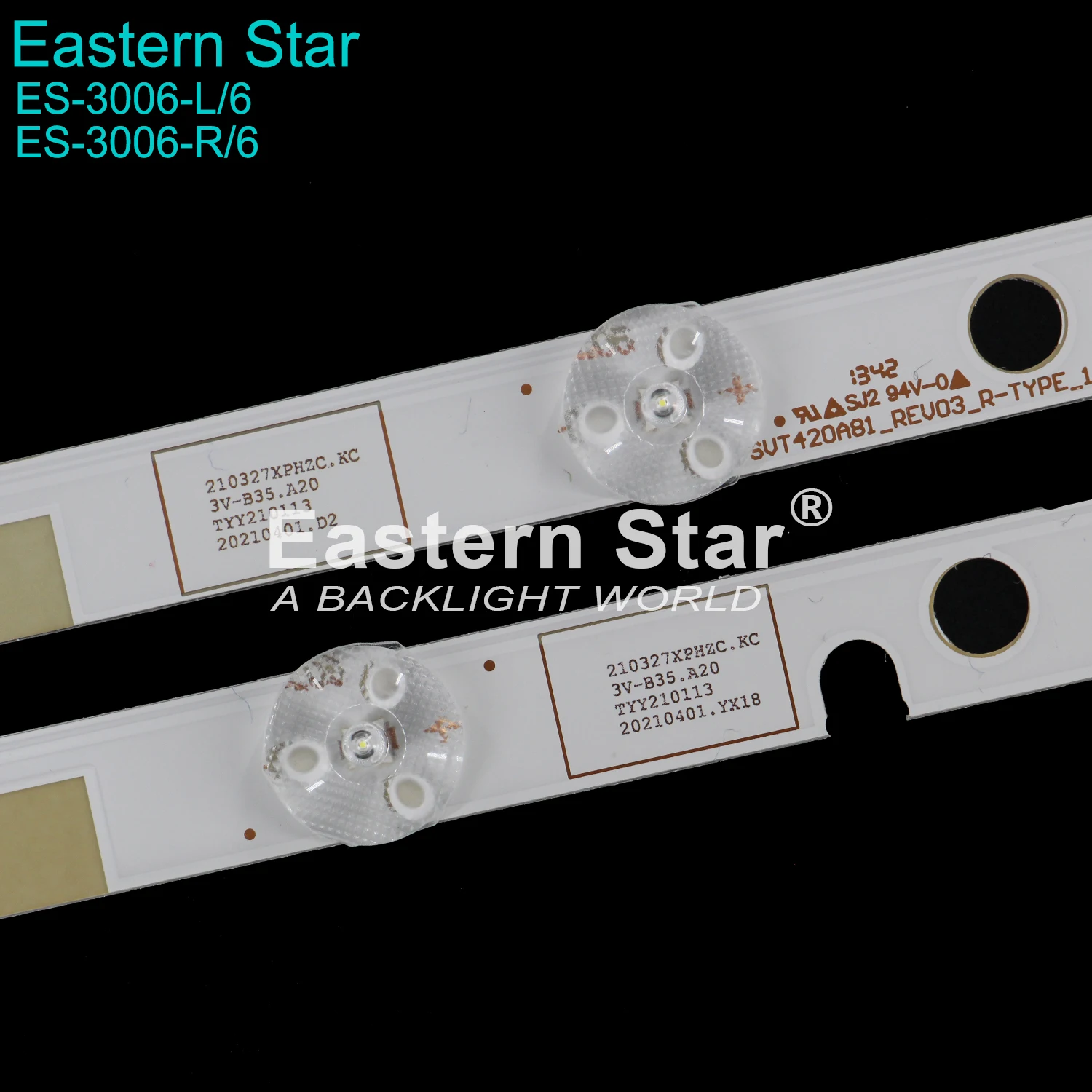 ES 3006 SVT420A81 LED TV Backlight for SY TOSHIBA TV 42L7453RB 42L7453D PANEL LC420DUK-SG-K2 LED strips