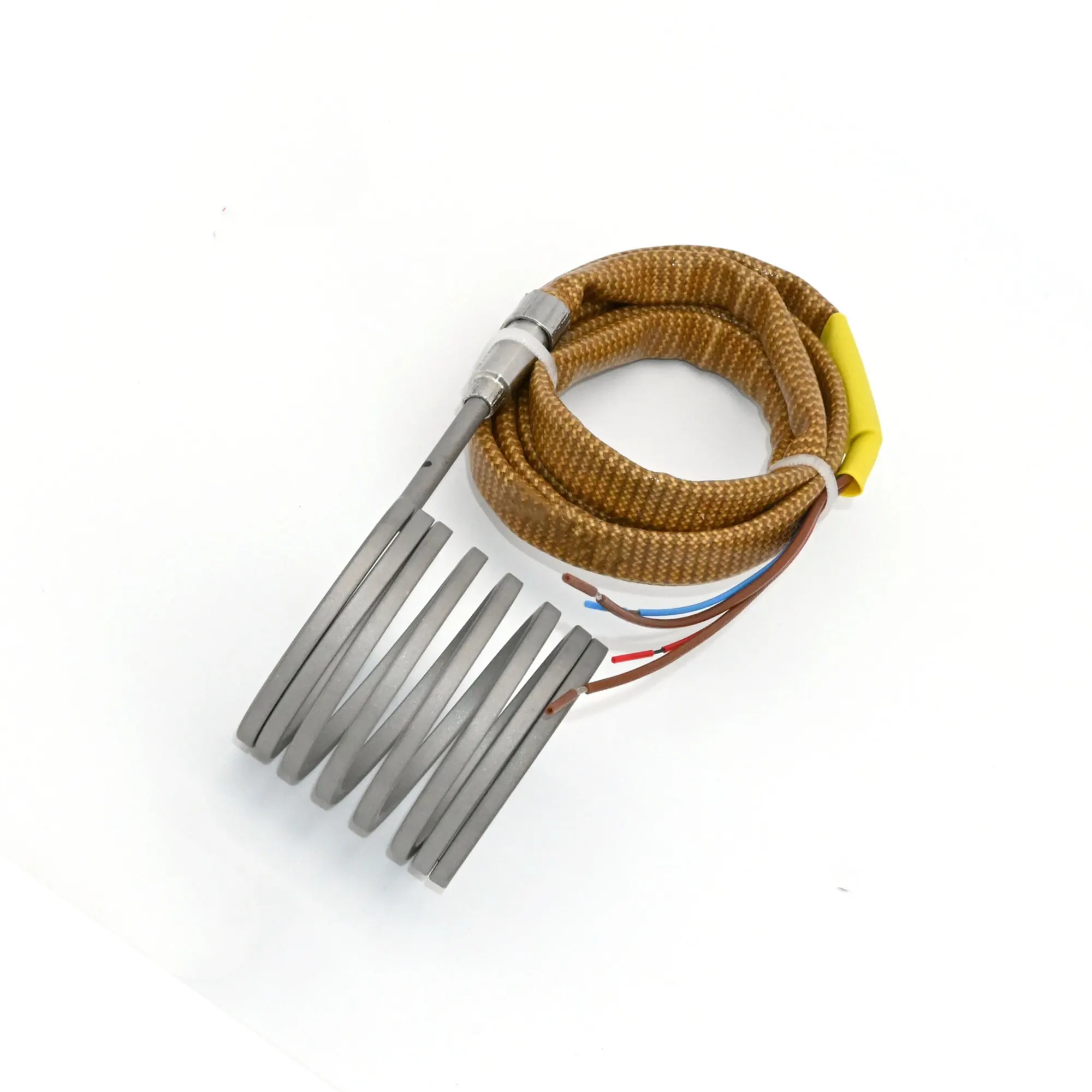 Спиральные нагревательные катушки оптом, электрический нагревательный элемент 220 В, 100 Вт, 200 Вт, 420 Вт, нагреватели катушек для экструдера