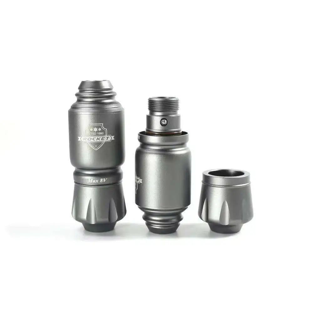 Mini Rocket Tattoo pen Wireless battery RCA Mouth Tattoo machine Power set One body needle electric motor tattoo pen