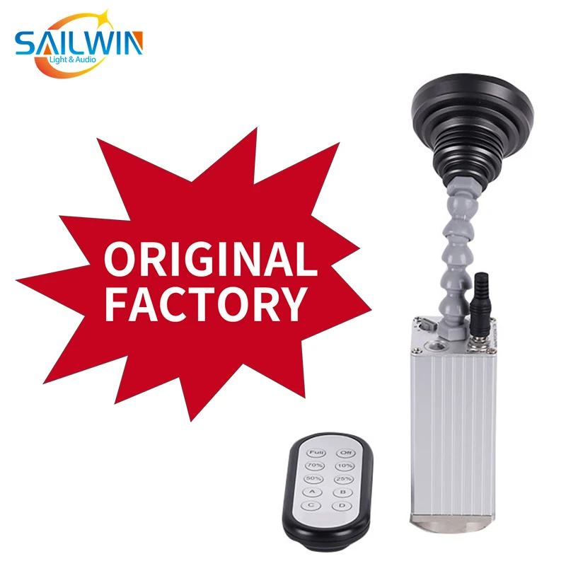 Sailwin Stage Light 10W ZOOM Battery Chargeable Powered LED Pinspot Light With Magnetic DJ Stage Lighting With Flight Case