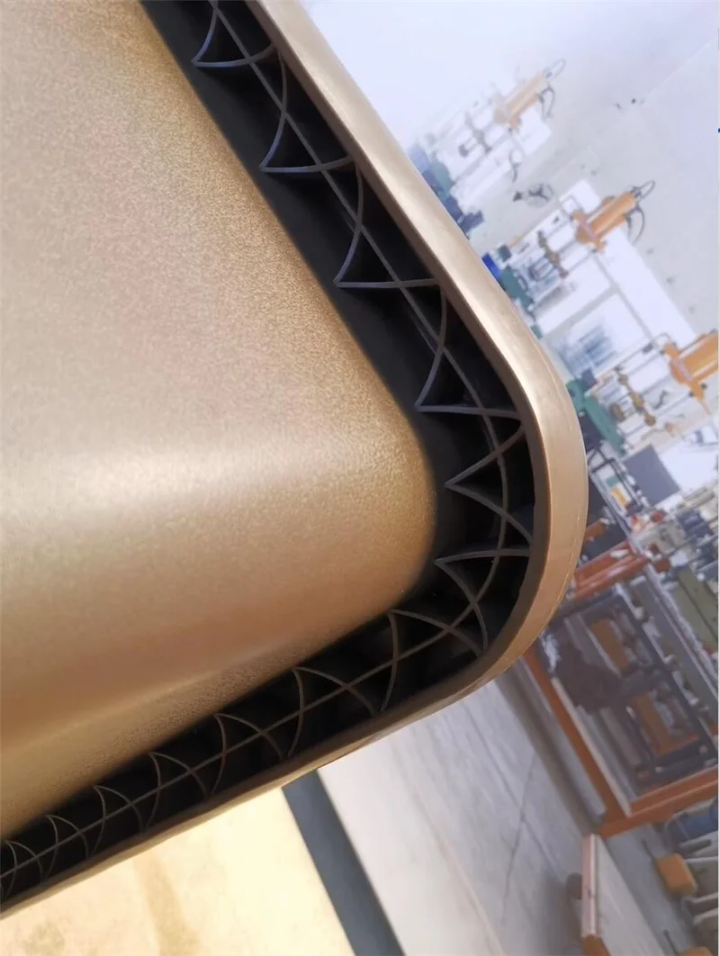 Plastic hotel cleaning laundry trolley linen trolley clean linen cart hospital laundry