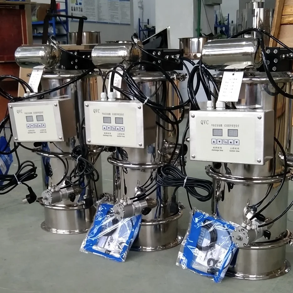 QVC-2 pneumatic vacuum feeder auto loader conveyor air drive vacuum feeder for powder granule