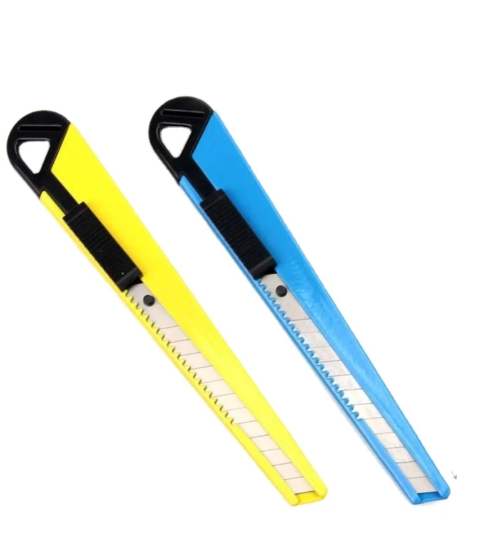 9mm Metal Auto-Lock Precision Utility Knife Snap Blade with 13 blade segments