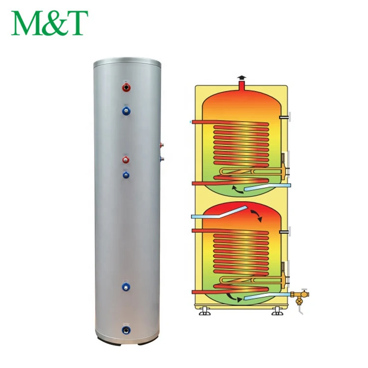 China Factory Hot Selling Large Capacity Monoblock Heat Pump Water Heater 300L 400L 500L 600L Heat Pump Hot Water Storage Tank