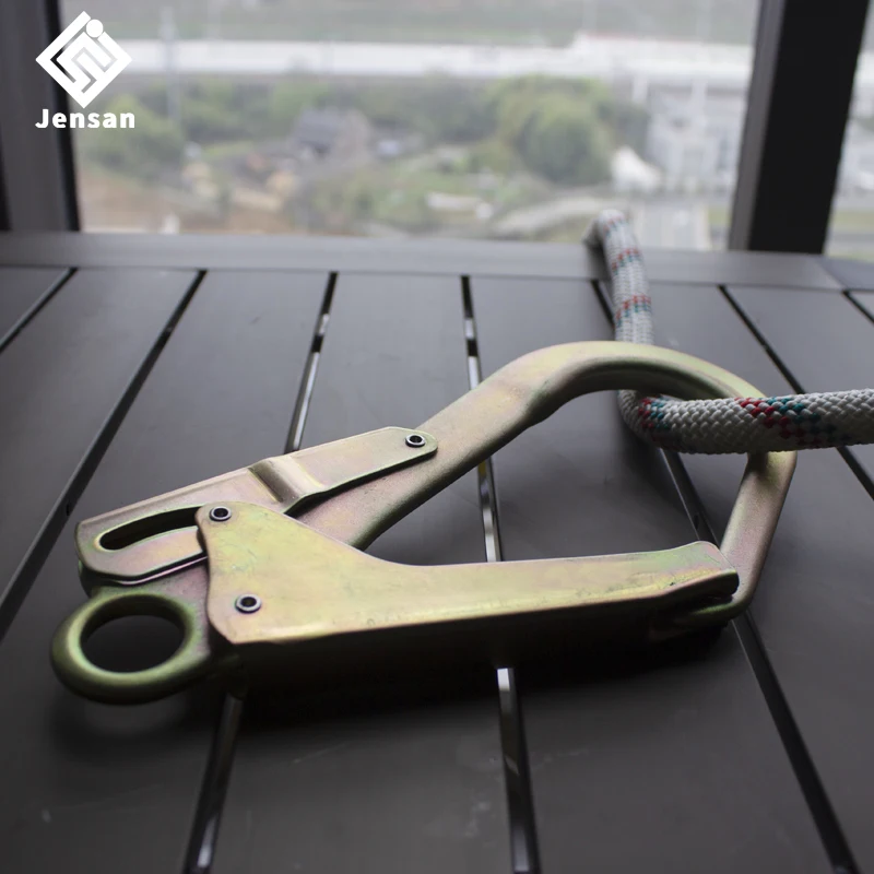 Factory Metal Safety Hook Large 23kn Forged Steel Snap Hook for Protection