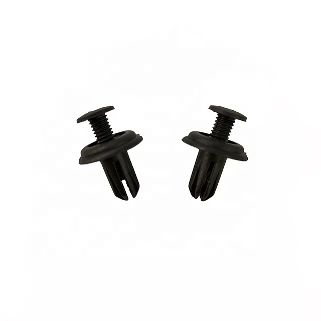 90687-SB0-003 PA66 Black Nylon Hood Mounting Screw Type Retainer Clip