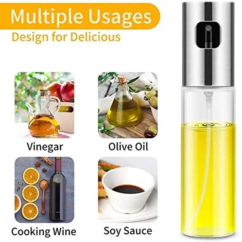 Amazon Hot Olive Oil Spray Bottle Salad BBQ Kitchen Baking Roasting Cooking Olive Oil Sprayer
