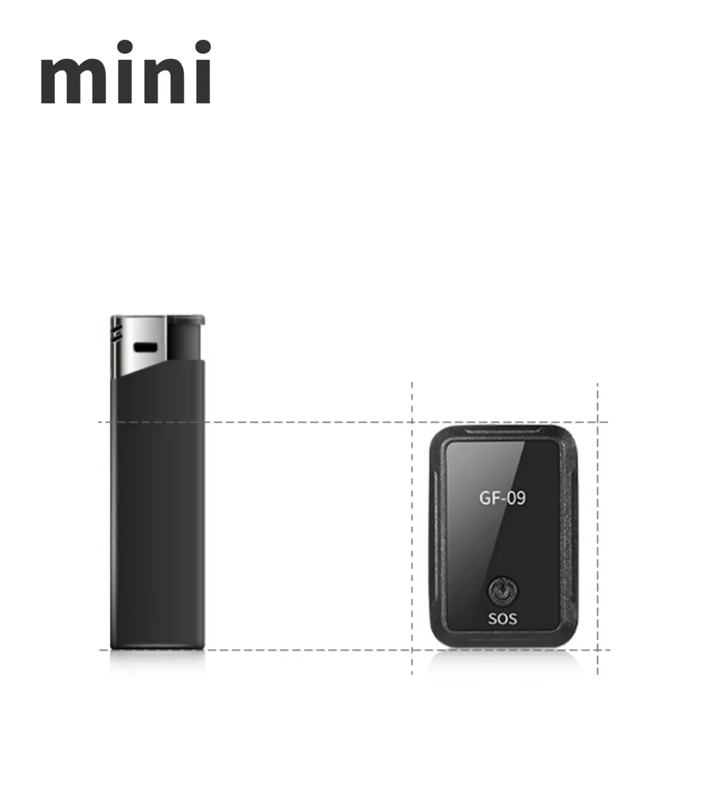 Mini GPS car tracking anti-loss device Voice control recording magnetic GPS locator HD microphone WIFI+LBS+GPS