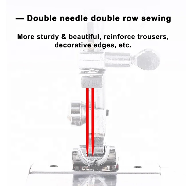 UFR738 Sewing Accessories T Shirt Hat Bag Sewing Threads Household Automatic Electronic Overlock Mini Sewing Machine With Table