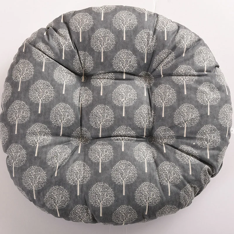 Cheersee cotton linen round custom printed moroccan scatter boho arabic floor seating sitting floor cushions for home sofa