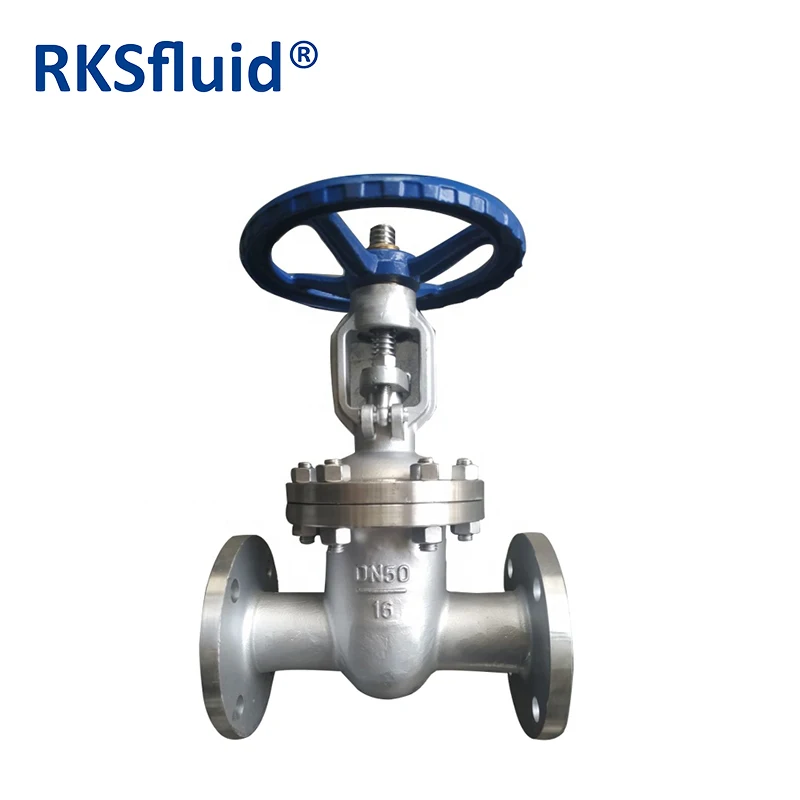 RKSfluid ANSI Class150 Stainless Steel Gate Valve DN100 WCB Carbon Steel Flanged CF8 Hard Seal Gate Valve