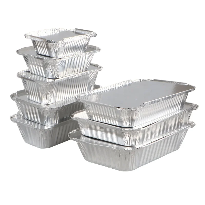 Heavy Duty 18 X 13 Inch Rectangular Aluminum Foil Roasting Turkey Pan Aluminium Containers