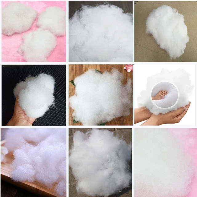 Eco Friendly 100% Polyester Fiber Soft Toy Filling Polyfill Stuffing