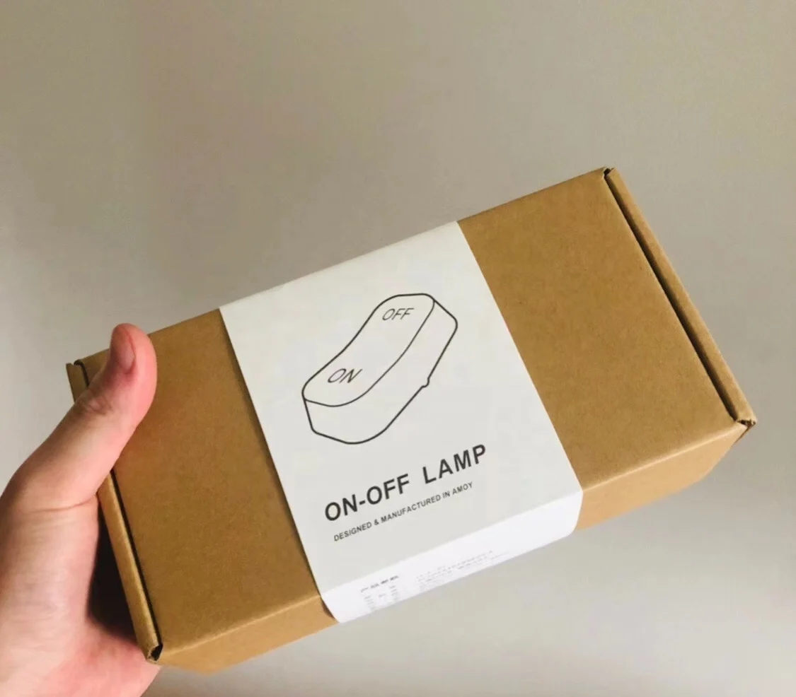 ON-OFF Creative mini energy-saving charging gravity sensor light for kids