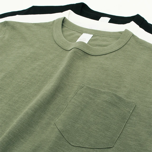 OEM custom print blank slub cotton t shirt