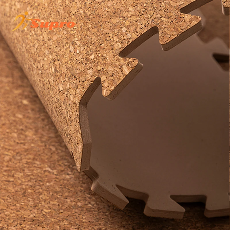 Supro Exercise Interlocking play mats kids non-toxic puzzle mat tatami Cork exercise floor mat