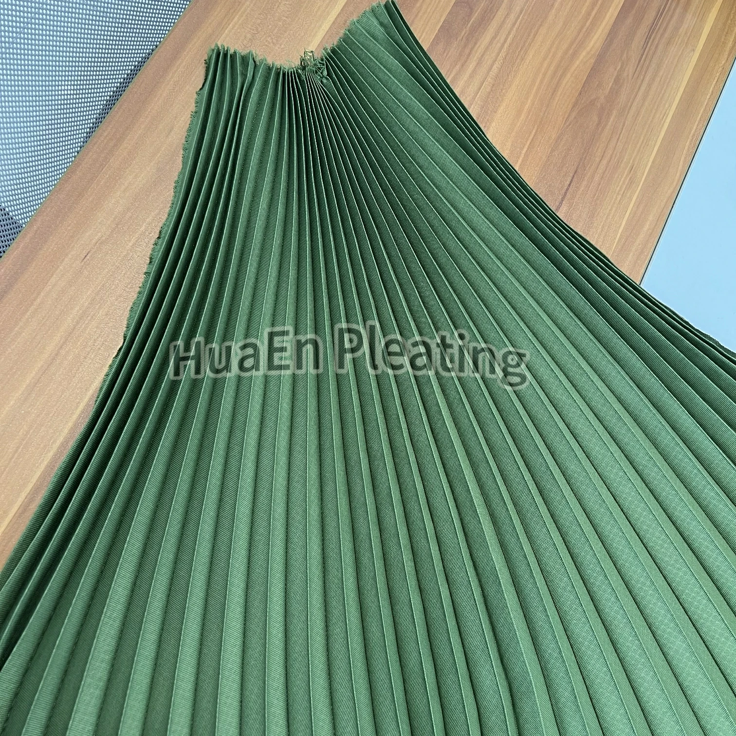 HuaEn плиссированная сари полиэфирная Пижама с компьютерным управлением Автоматическая плиссировочная машина soleil sunray юбка