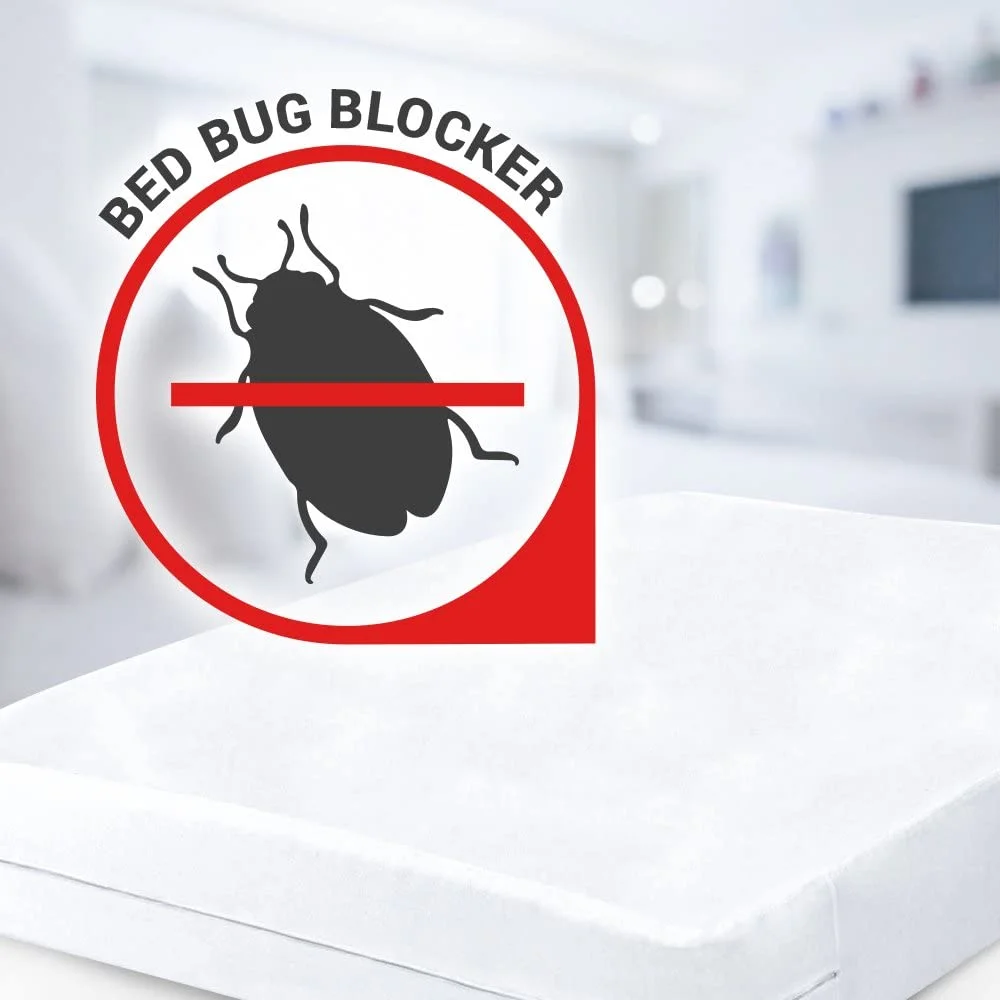 Jumiao Hot Selling Dust Mite Free Zipper Non woven Fabric Mattress Encasement Waterproof Mattress Cover