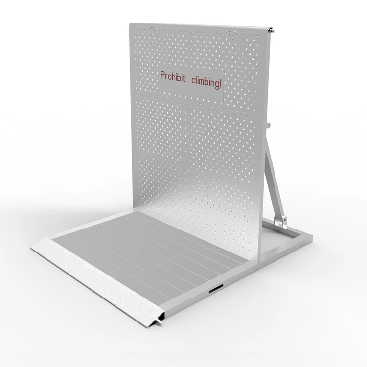 aluminum crowd control outdoor cafe barrier