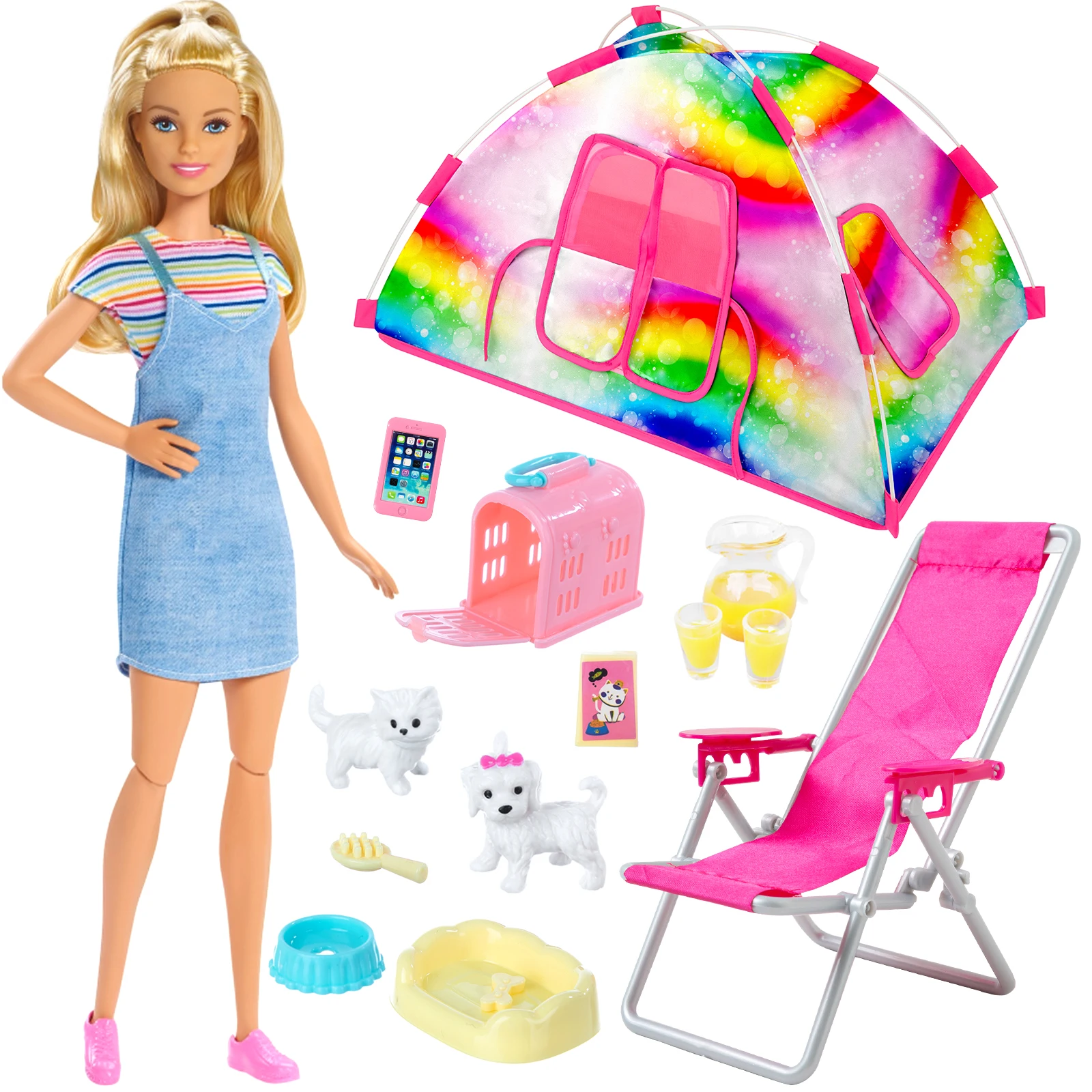 Оптовая продажа, набор одежды для кукол Барби, 12 дюймов