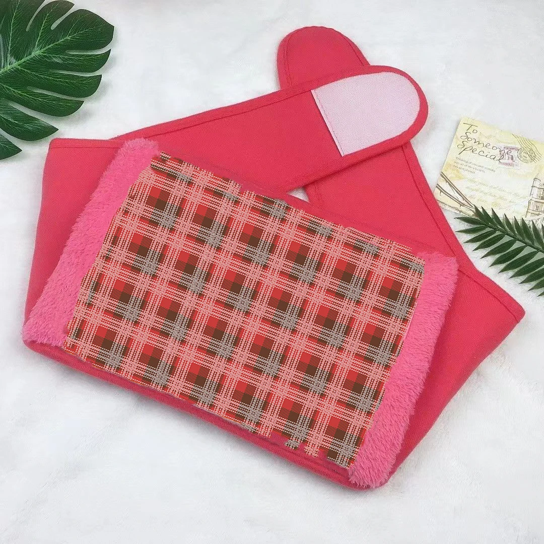High quality hot water bottle cover keep warm belt of electric hot water bag Customized Christmas gift