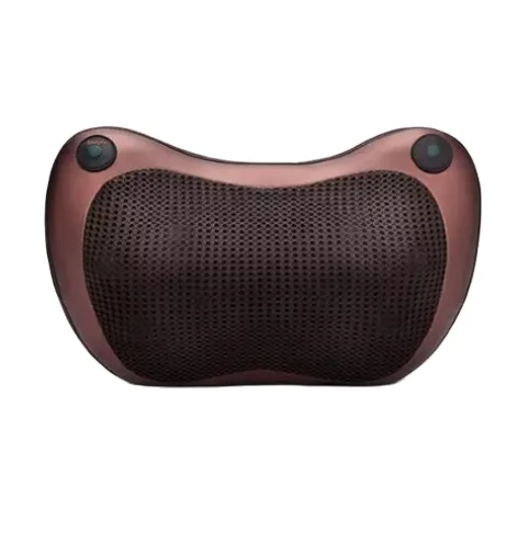 Portable Design Neck Massage Pillow Home Car Simulate Human Shiatsu Massage Pillow with Infrared Heating Kneading