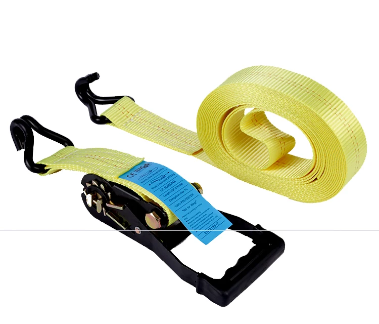 50mm cargo lashing Heavy duty ratchet straps tensioner & belts tie down truck for trailer