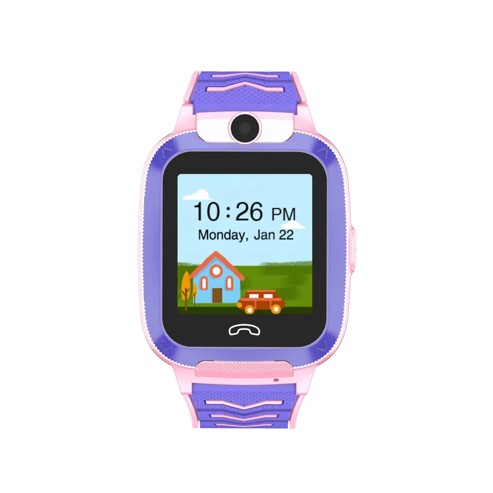 In stock 4g 3g kids gps smart watch tracker with camera wifi sos touch screen gsm smart watches phone for children Amazon