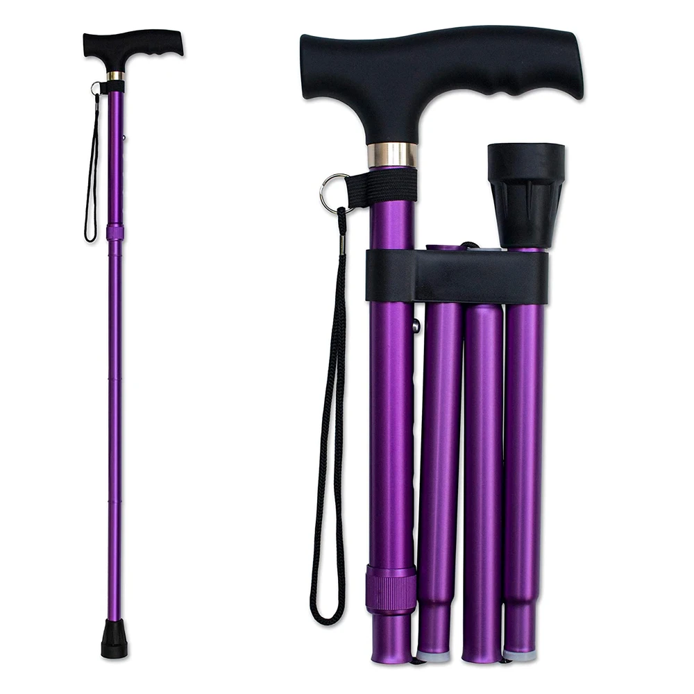 OEM walking cane elder stand up walking stick with rubber grip tractio