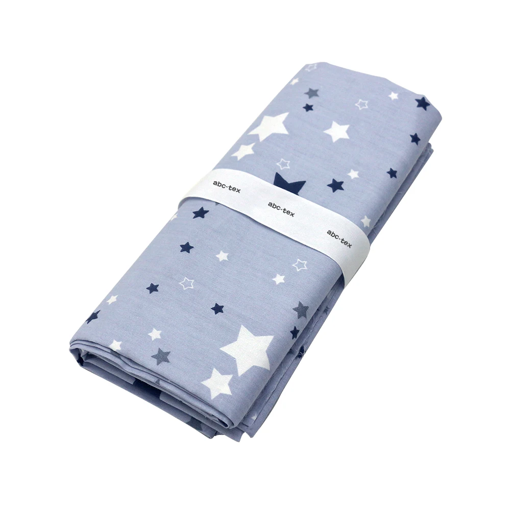 
100% Cotton Soft Breathable Star Pattern Design Cotton Fabric For People 