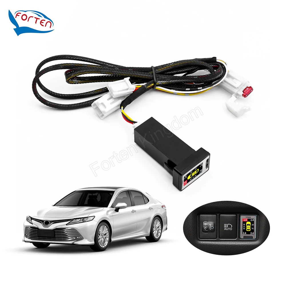 The new Android system TPMS For Toyota Camry 8th gen 2017-2022 with LCD display