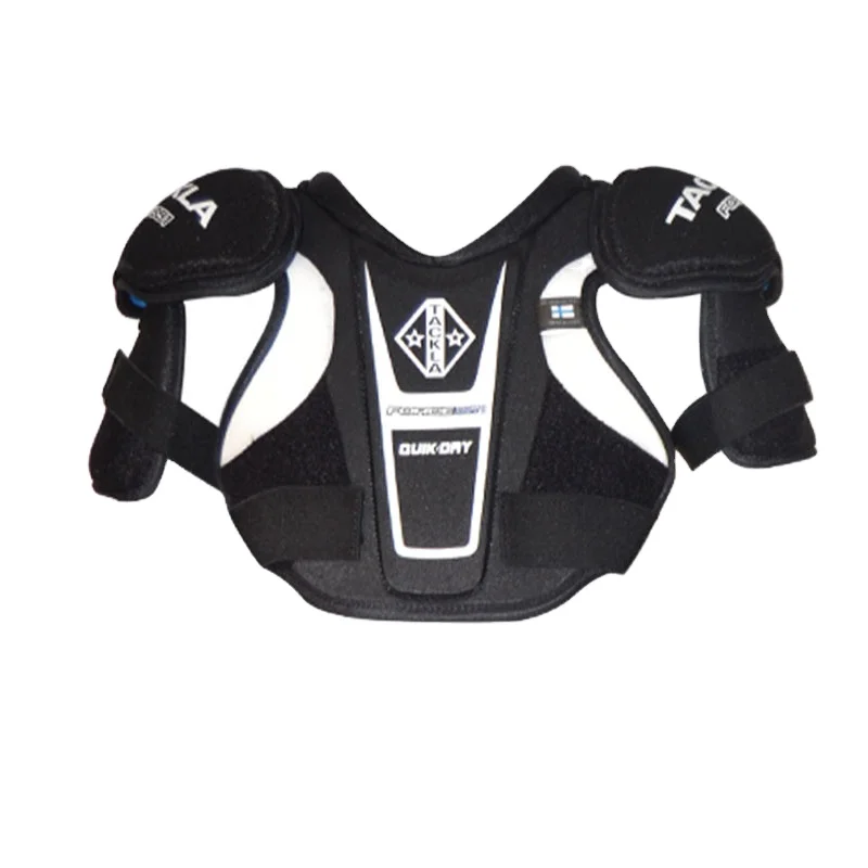 TACKLA All sizes 1 Shoulder Pad/1 Ice Pants/2 Elbow Protectors/2 Knee Protectors Hockey Protective Gear for Ice Hockey