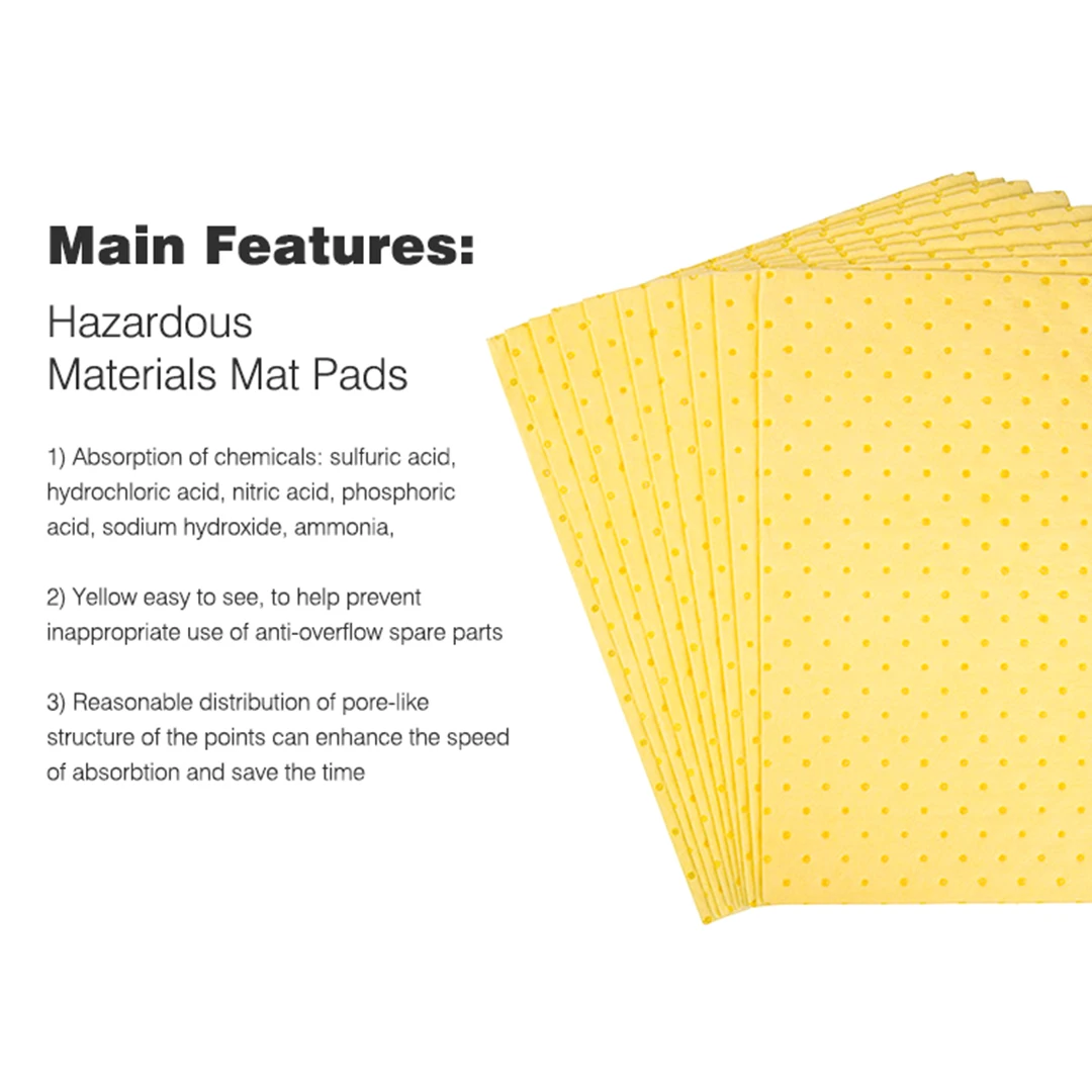 100% PP Kitchen Absorbent Universal Pad Foam Pad Water Absorb For Water-oil Separation