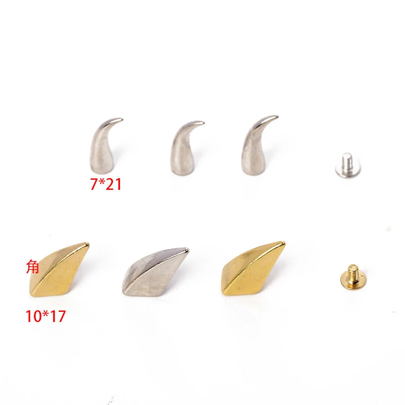 Металлическая конусная заклепка для одежды