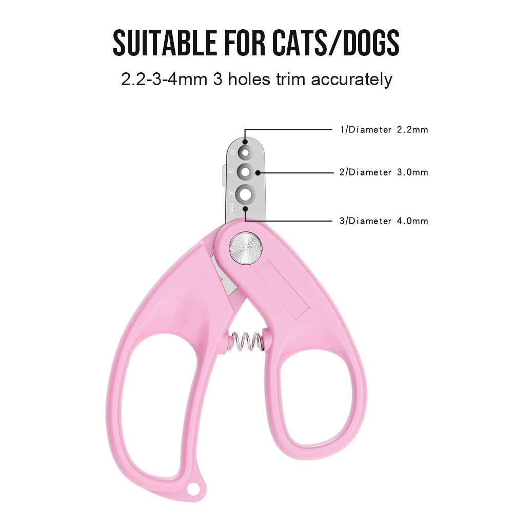 Кусачки для ногтей LiliPRO против травм домашних питомцев когтей собак кошек кусачки груминга Триммер ножницы с прозрачной коробкой