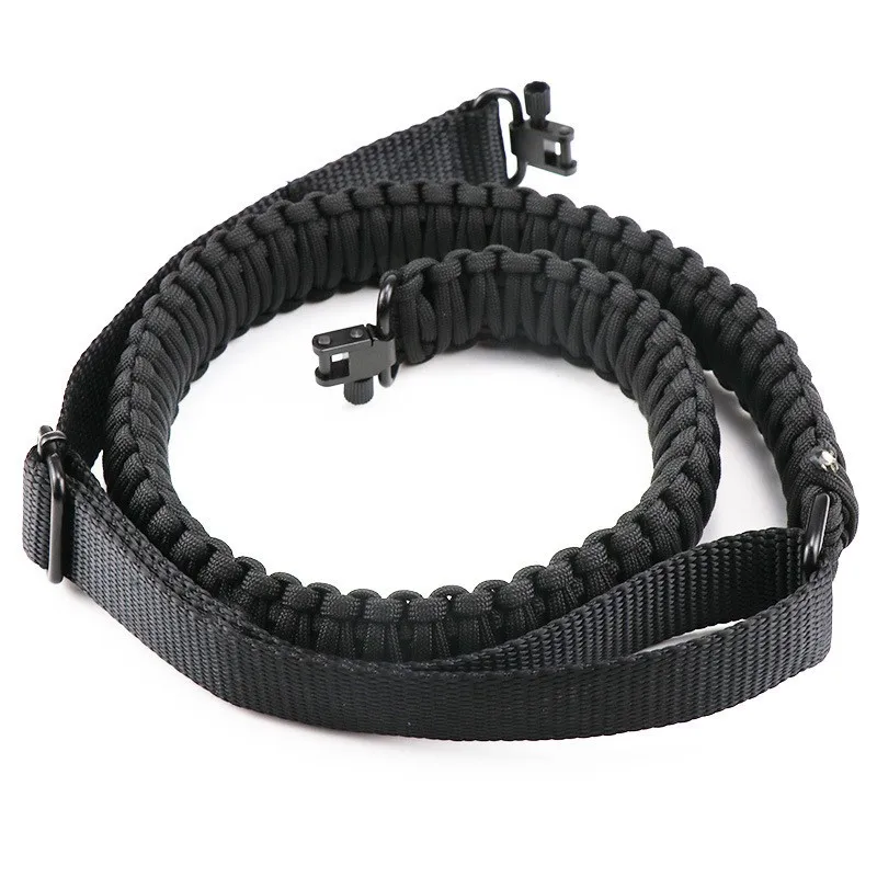 Gun Sling Paracord Multifunctional Adjustable Strap - Swivel Gun Accessories Outdoor Tactical Hunting Shooting