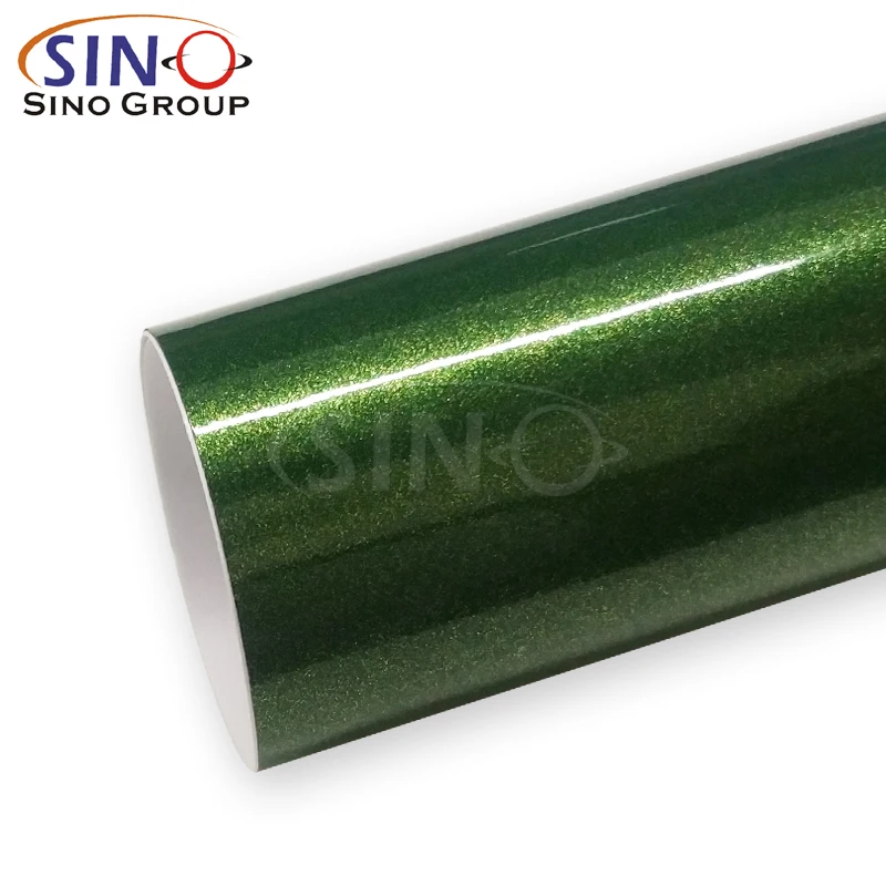 GE-32 China Manufacturer Electro Metallic Wrapping Gloss Car Vinyl Wrap