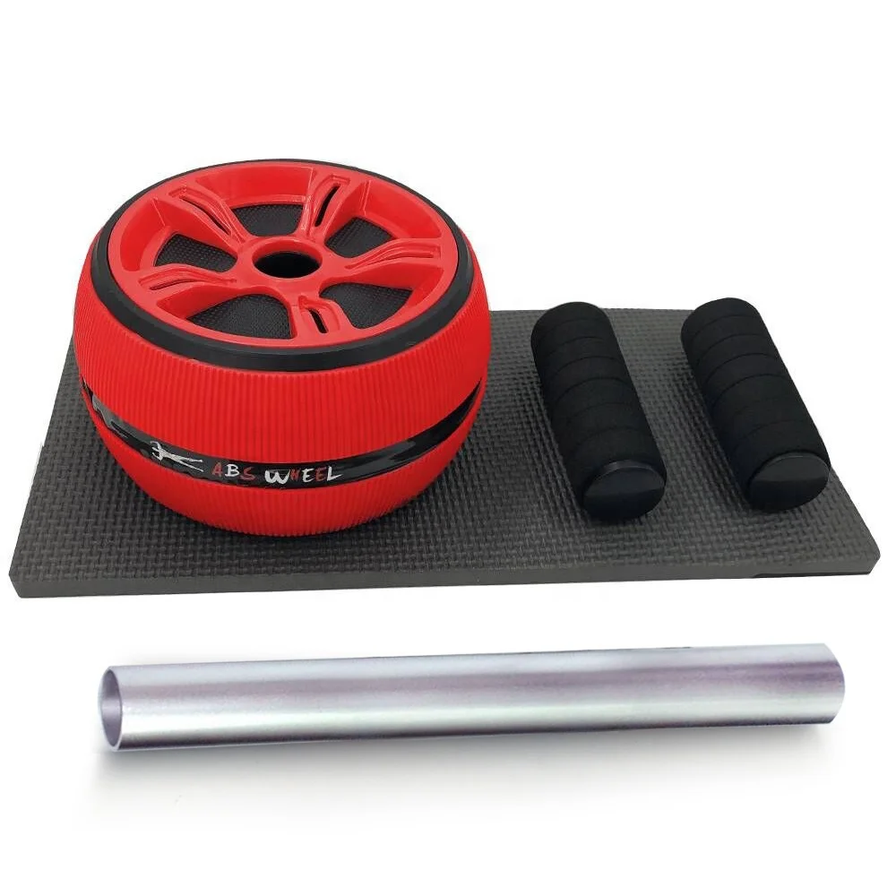 Amazon hot selling silence abdominal exercise ABS material AB power roller wheel with jump rope kit