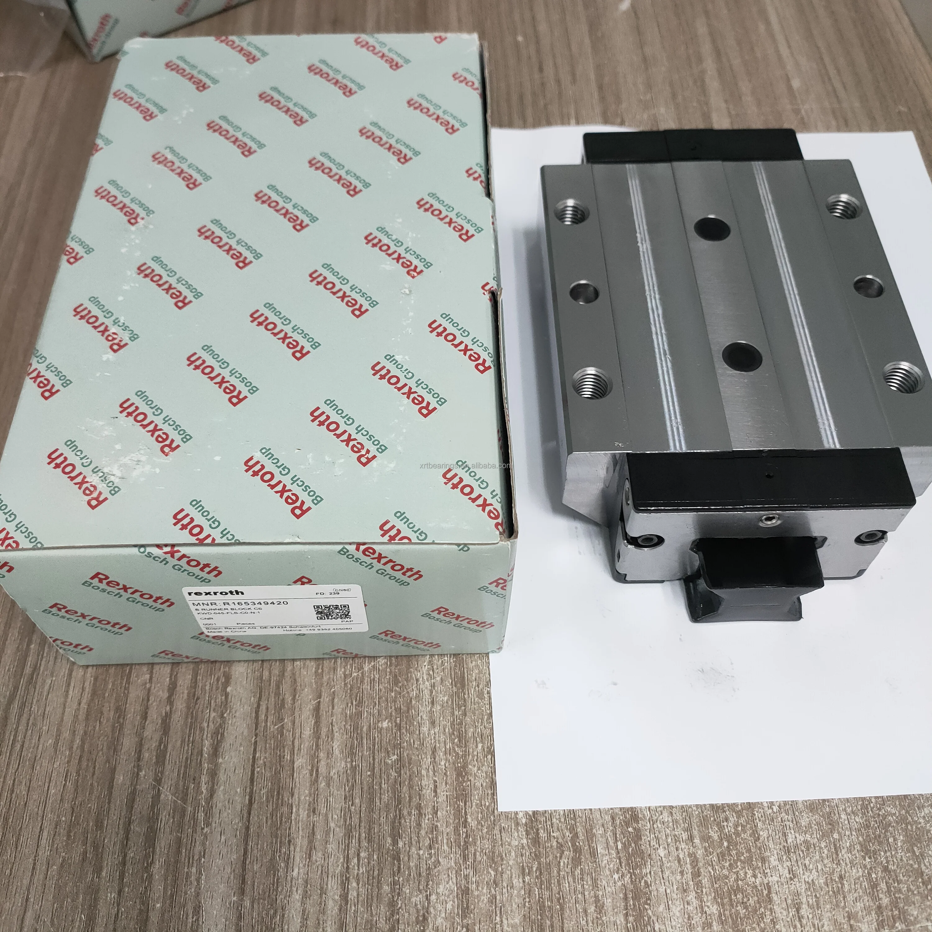 Rexroth Linear Guide Slide Block R165349420 Linear Bearing Ball Rail Runner Block R1653 494 20