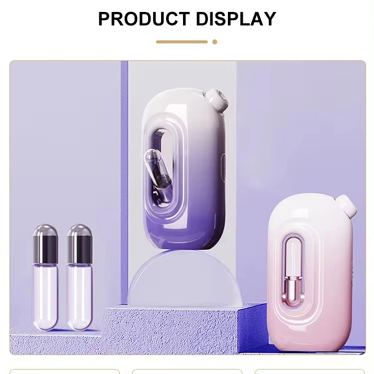 Home Use Beauty Device Portable Facial Skin Care Moisturizing Water Oxygen Injector Airbrush Steamer Nano Face Mist Sprayer