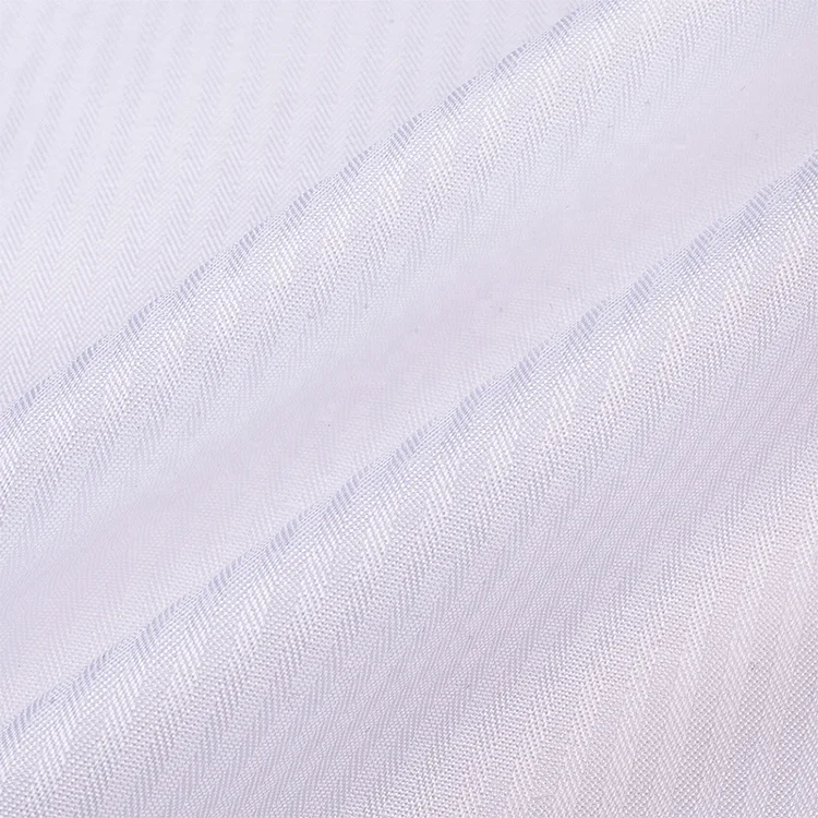 Polyester cotton cloth herringbone pattern