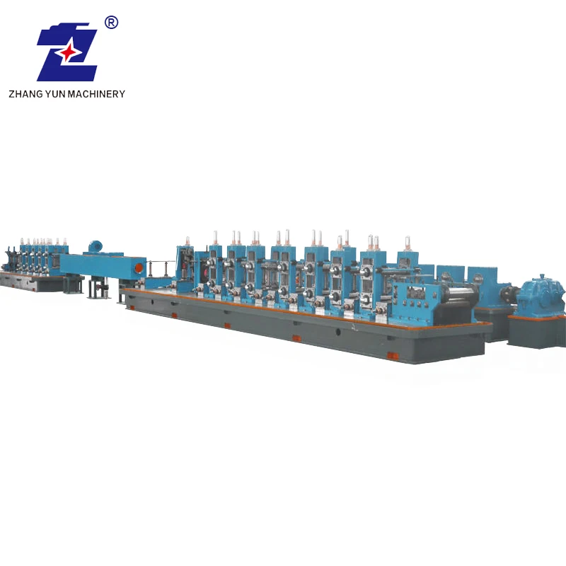 Ss Decorative Tubes High Frequency Welded Tube Mill Pipe Making Machine
