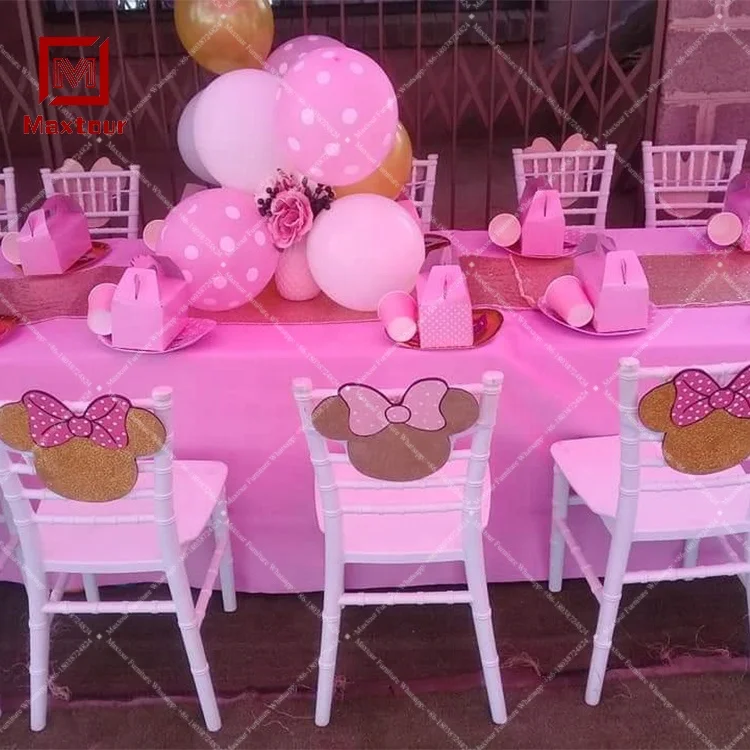 French kids furniture kids chivari chair pink plastic chairs