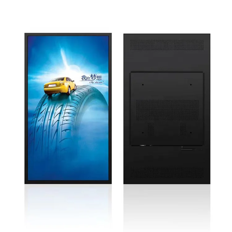 High Brightness Advertising Screen LCD Display for Store Window