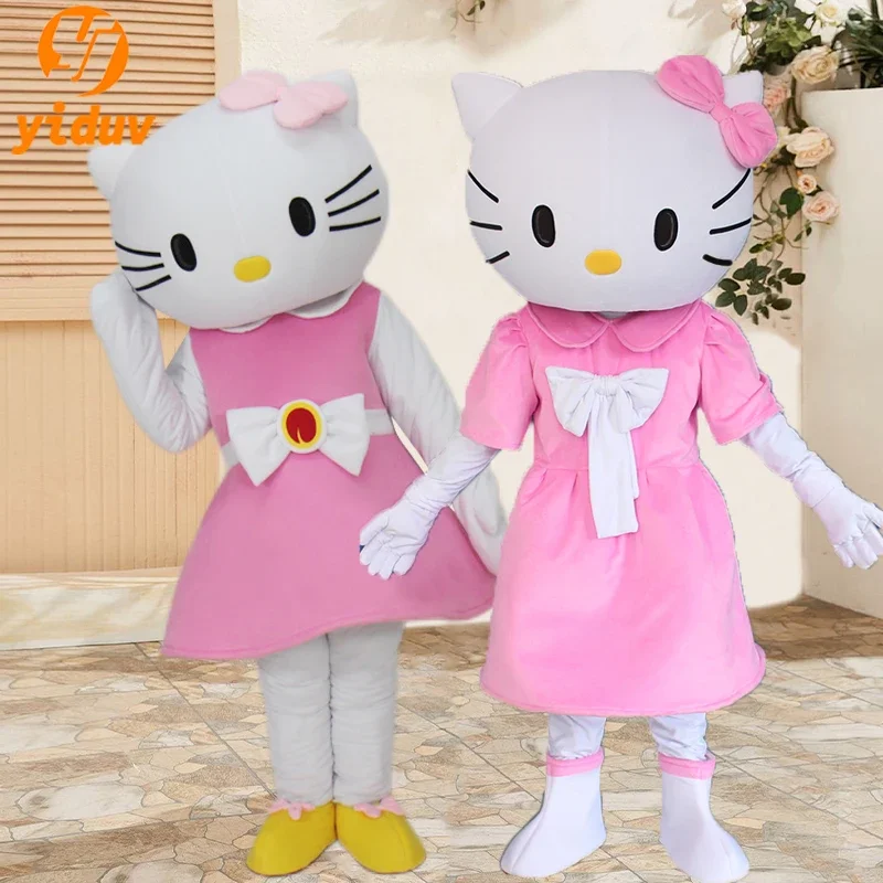 Костюм-талисман котенка для косплея