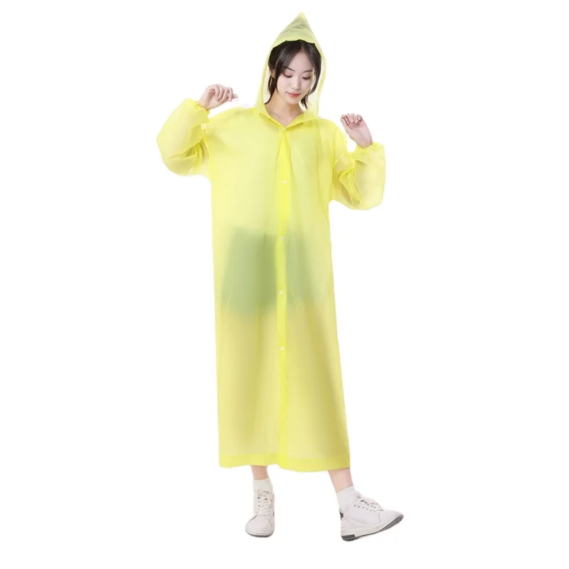 2024 EVA Raincoat Adults Single-Person Poncho to Travel Tour for Male & Female and Boys & Girls