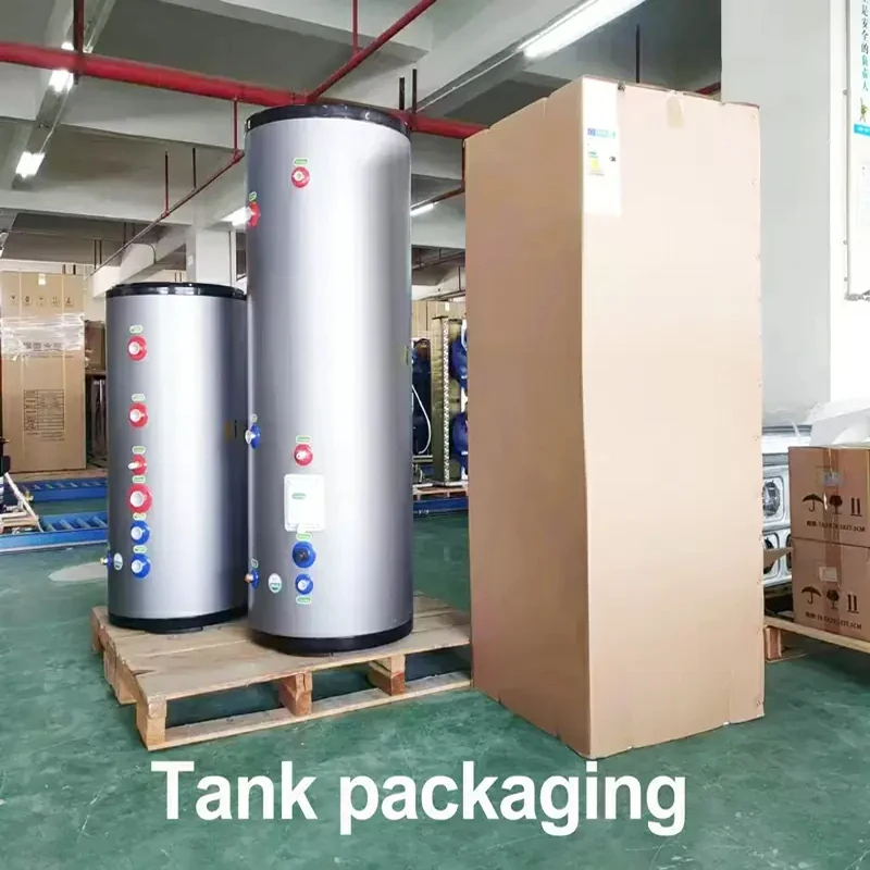Wholesale/Custom 1.5KW 100L-1000L Stainless Steel Heat Pump Newest Durable Hot Water Tank For Hotel Commercial Household