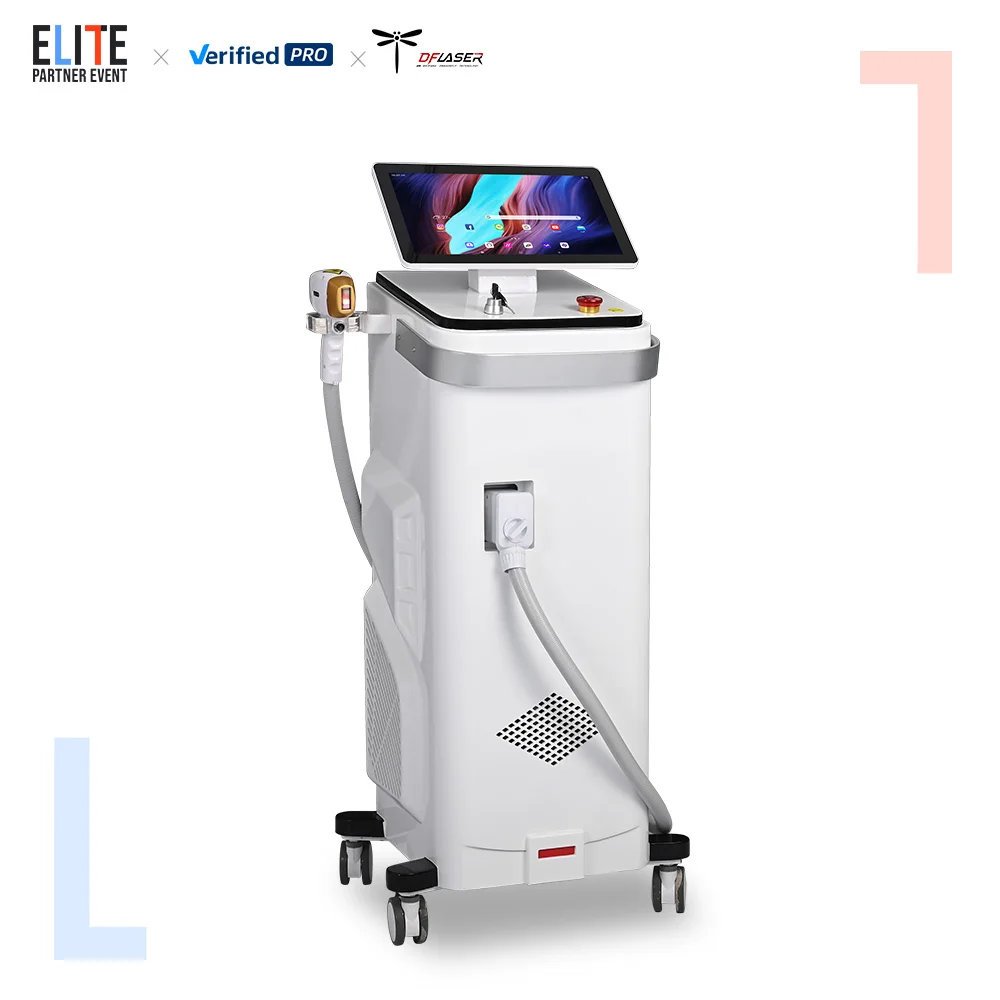 DF-LASER машина для удаления волос с диодным лазером 755 808 1064 нм